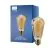 Philips MASTER Value LED Ampoule E27 Edison Filament Dorée 4W 250lm - 818 Blanc Très Chaud | Dimmable - Équivalent 25W