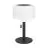Eglo Lampe De Chevet Montapalma Acier Noir 2W 190lm - 830 Blanc Chaud | IP54 - Dimmable - USB-C