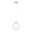 Eglo Suspension Luminaire Rondo Acier Nickel Satiné | Convient pour E27