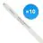 Lot 10x Noxion Avant LED tube T5 Extreme (HF) High Efficiency 16W 2160lm - 830 Blanc Chaud | 115cm - Équivalent 28W