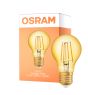 Osram Vintage 1906 LED E27 Poire Filament Dorée 6.5W 725lm - 824 Blanc Très Chaud | Équivalent 60W