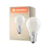 Ledvance Classic LED E27 Poire Filament Dépolie 4W 470lm - 827 Blanc Très Chaud | Équivalent 40W