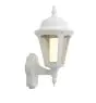 Ansell LED Applique Murale Latina Lanterne Blanc - Convient pour E27 Jusuq'À 42W | IP65
