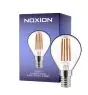Noxion Lucent Lustre LED E14 Boule Filament Claire 4.5W 470lm - 827 Blanc Très Chaud | Dimmable - Équivalent 40W