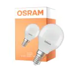Osram Classic LED E14 Boule Dépolie 3.3W 250lm - 827 Blanc Très Chaud | Équivalent 25W