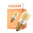 Osram Vintage 1906 LED Special Shapes E14 Tubular Ambre 2.8W 250lm - 822 Blanc Très Chaud | Dimmable - Équivalent 25W
