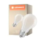Ledvance Classic LED E27 Poire Filament Dépolie 2.2W 470lm - 827 Blanc Très Chaud | Dimmable Équivalent 40W