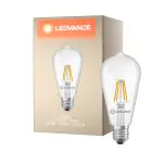 Ledvance Classic LED E27 Poire Filament Claire 3.4W 470lm - 827 Blanc Très Chaud | Équivalent 40W