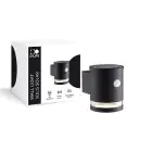 D'Lite Applique Murale Solis Solar Noir Up & Down - 830 Blanc Chaud | IP54 - Détecteur De Mouvement