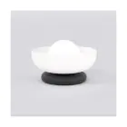 Emibig Lampe De Chevet Ozzy Acier Blanc | Convient pour 1x G9 - Max 8W