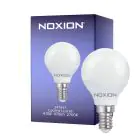 Noxion Lucent Lustre LED E14 Boule Dépolie 4.5W 470lm - 827 Blanc Très Chaud | Équivalent 40W