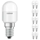 Lot 10x Osram LED Spécial T26 E14 Tubulaire Dépolie 2.3W 200lm - 827 Blanc Très Chaud | Équivalent 20W