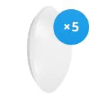 Lot 5x Ledvance Surface Circulaire 250 Blanc 13W 920lm - 830 Blanc Chaud | IP44