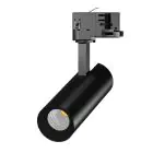 Noxion Spot LED Sur Rail 3 Phases  Ecowhite Aluminium Noir 10W 840lm 36D - 830 Blanc Chaud