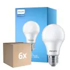 Lot 6x Philips  CorePro LED Ampoule E27 Poire Dépolie 10W 1055lm - 840 Blanc Froid | Équivalent 75W