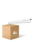 Lot 4x Ledvance Réglette LED Linear Compact Commutateur 14W 1400lm - 830 Blanc Chaud | 120cm