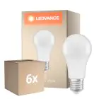 Lot 6x Ledvance Classic LED E27 Poire Dépolie 14W 1521lm - 827 Blanc Très Chaud | Dimmable - Équivalent 100W