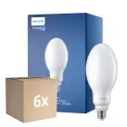 Lot 6x Philips LED TrueForce Core HPL E27 24.5W 4000lm - 830 Blanc Chaud | Équivalent 125W