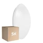 Lot 5x Ledvance Surface Circulaire 350 18W 830 1440lm Blanc IP44 | avec Sensor - Blanc Chaud - Équivalent 2x18W