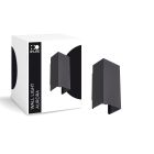 D'Lite Applique Murale Aurora Aluminium Noir Up & Down 6.5W 500lm - 830-840 CCT | IP54