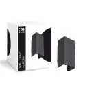 D'Lite Applique Murale Aurora Aluminium Noir Up & Down 6.5W 500lm - 830-840 CCT | IP54