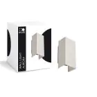 D'Lite Applique Murale Aurora Aluminium Blanc Up & Down 6.5W 500lm - 830-840 CCT | IP54