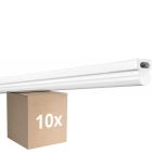 Lot 10x Ledvance Réglette LED Linéaire Compact High Output 15W 1500lm - 830 Blanc Chaud | 90cm
