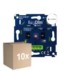 Lot 10x EcoDim.07 Variateur LED Mater Appuyer/Tourner 0-250W (RLC)