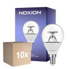 Lot 10x Noxion LED E14 Boule 5W 470lm - 922 - 927 Dim to Warm| Meilleur Rendu Des Couleurs - Dimmable - Équivalent 40W