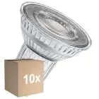 Lot 10x Ledvance LED Réflecteur GU10 PAR16 6.1W 575lm 60D - 930 Blanc Chaud Blanc Chaud| Dimmable - Équivalent 80W