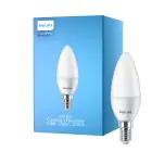 Philips Corepro LED Bougie E14 Dépolie 2.8W 250lm - 827 Blanc Très Chaud | Équivalent 25W