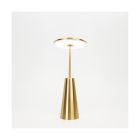 Eglo Lampe De Chevet Piccola Acier Dorée 2W 270lm - 824-830-840 CCT | IP54 - Touch Dimmable - USB-C